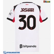 Fotballdrakt Dame AC Milan Ardon Jashari #30 Bortedrakt 2025-26 Kortermet